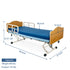 Joerns Healthcare WeCare Hi-Low Hospital Bed