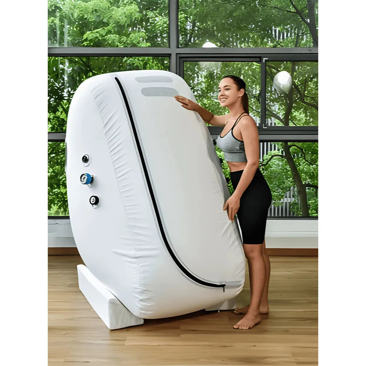 Macy-Pan L1 1.5 ATA Vertical Hyperbaric Chamber (Sitting Model)