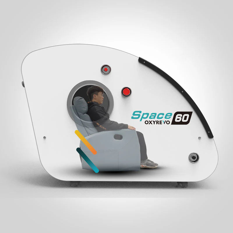 OXYREVO Space60 Premium Reclining Hyperbaric Chamber: 1.5 ATA - 2.0 ATA