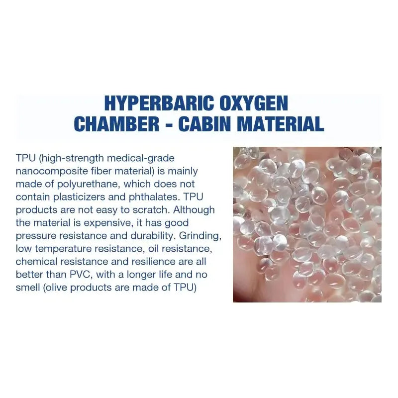 Oxy-Air Soft Sitting Hyperbaric Chamber 1.3-1.5ATA