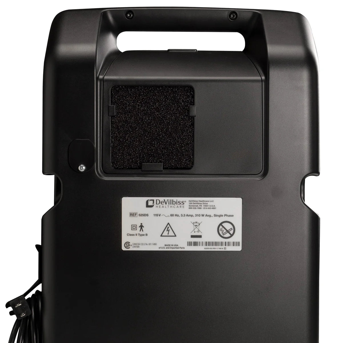 Drive DeVilbiss 10 Liter Oxygen Concentrator 1025DS
