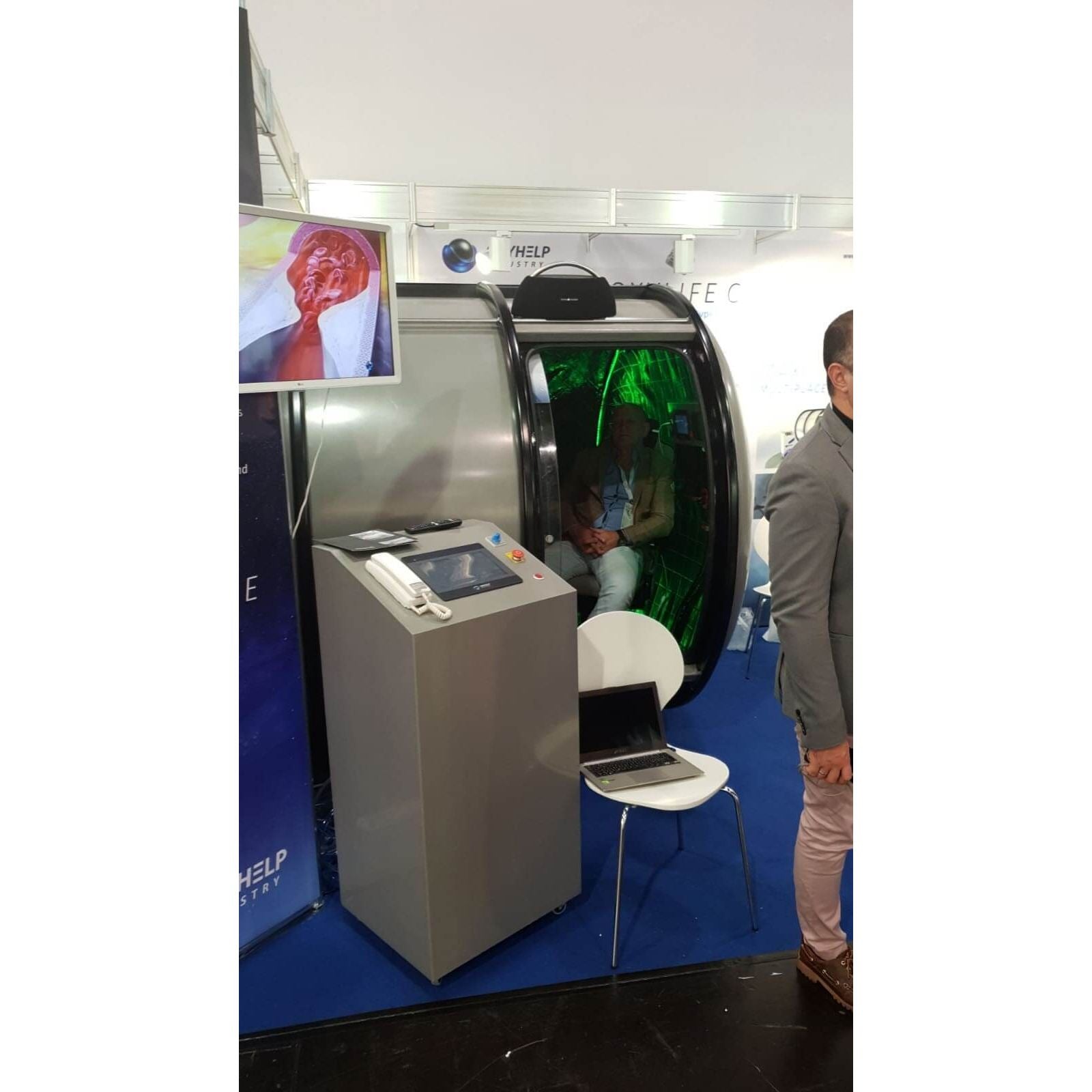 OxyHelp Multiplace 2.0ATA Premium Oxygen Therapy Chamber