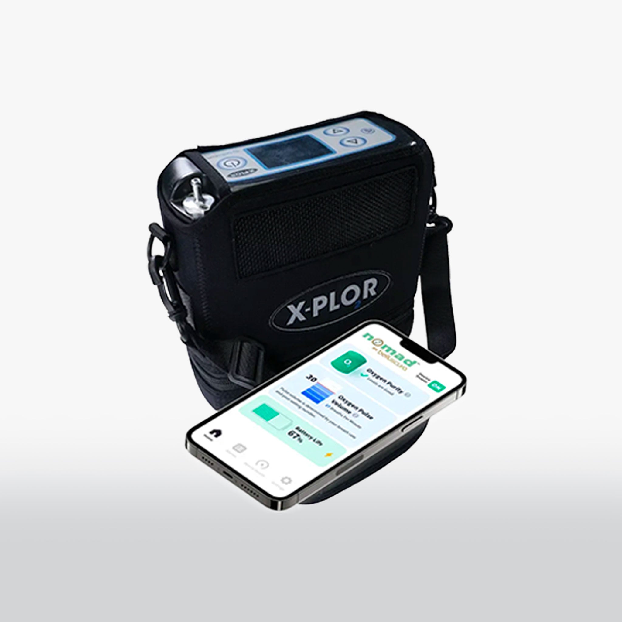 Belluscura X-PLOR® Portable Oxygen Concentrator - FAA Compliant
