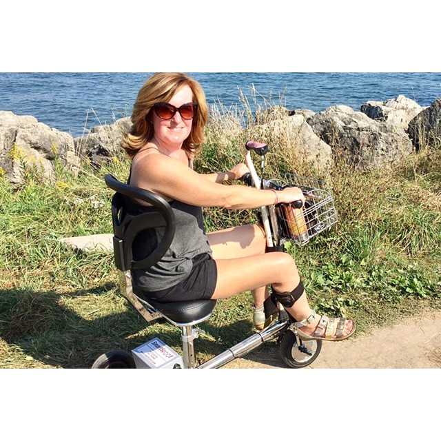 SmartScoot Foldable Lightweight Electric Mobility Scooter