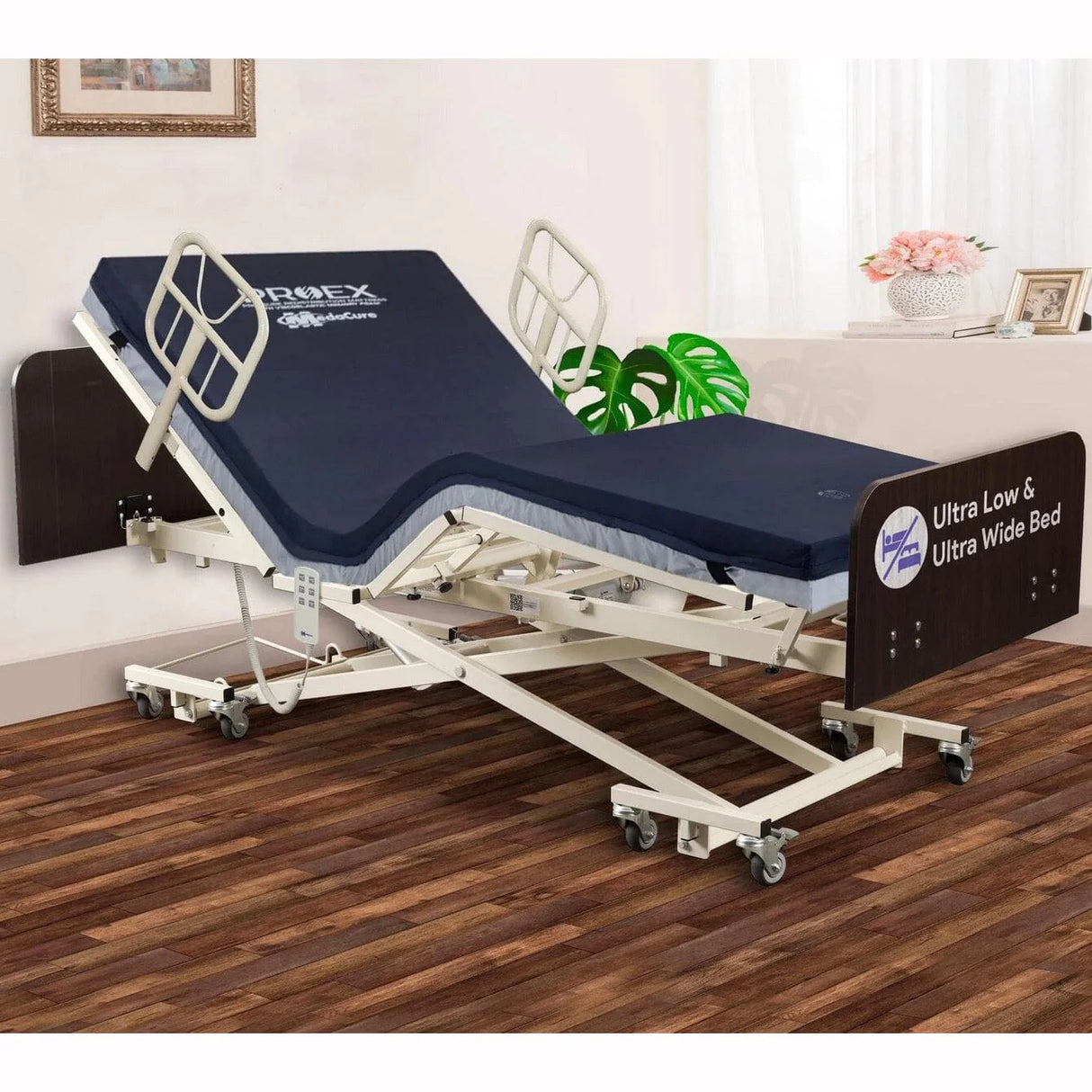 MedaCure Ultra Low Hi-Low Hospital Bed