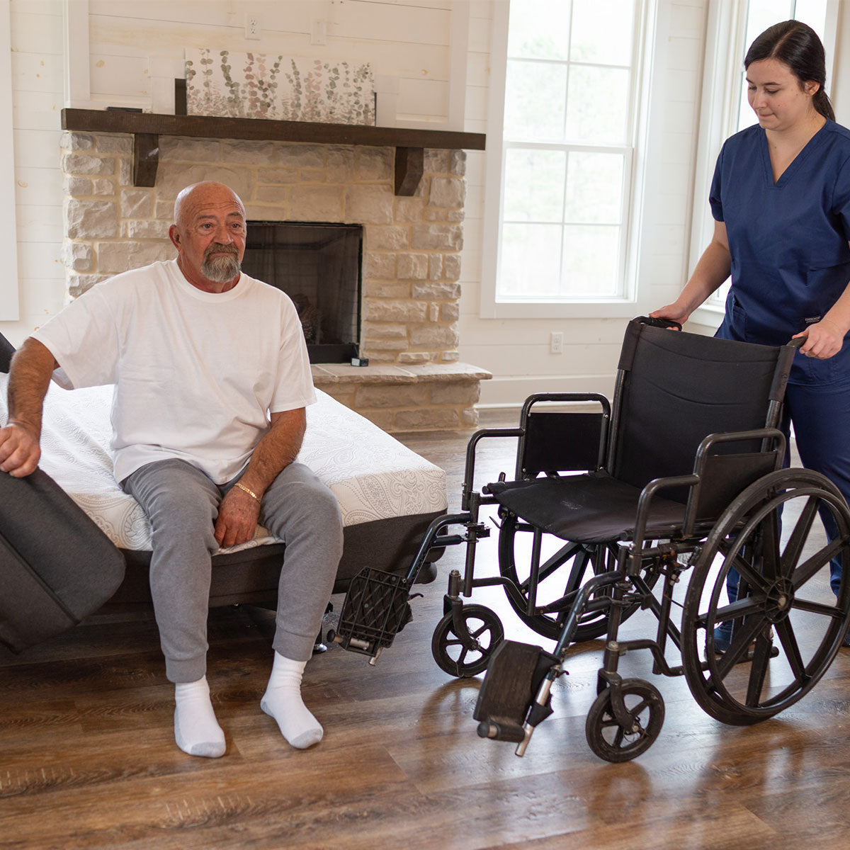 Flexabed 185 Hi-Low SL – Luxury Height Adjustable Hospital Bed