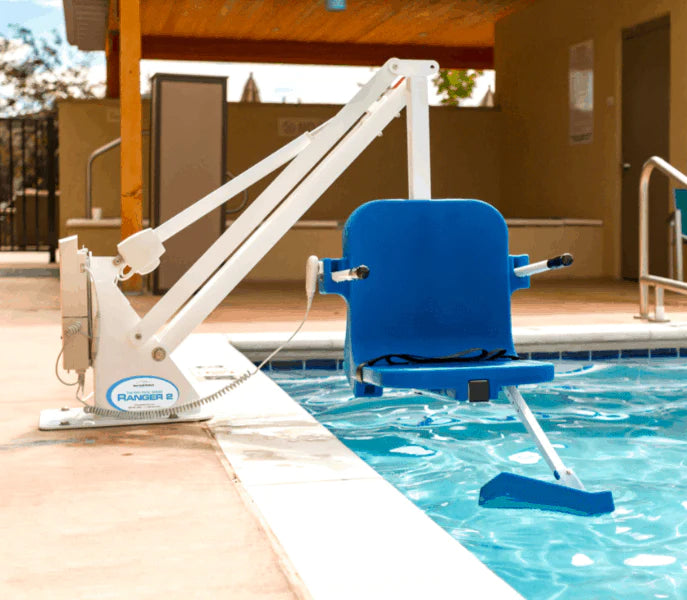 Aqua Creek Ranger 2 Pool Lift, 350 Pound Capacity - No Anchor, F-RNGR2