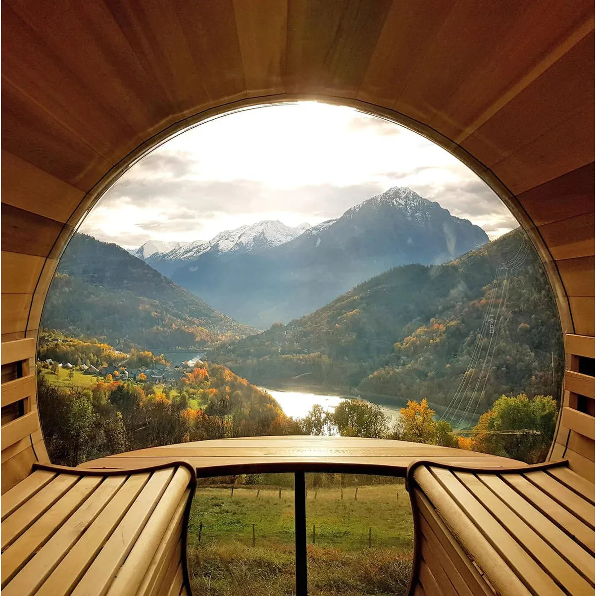 Leisurecraft Dundalk Luna 2-4 Person Sauna