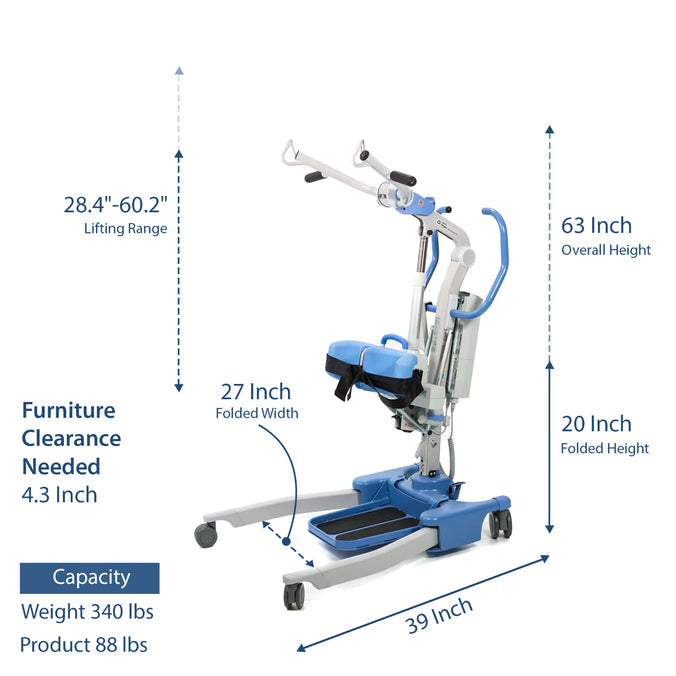 Hoyer® Journey Smart Monitor Sit-to-Stand Lift