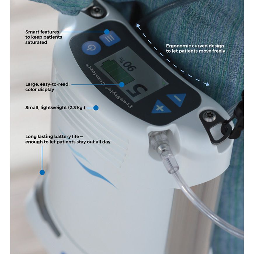 CAIRE FreeStyle® Comfort® Portable Oxygen Concentrator