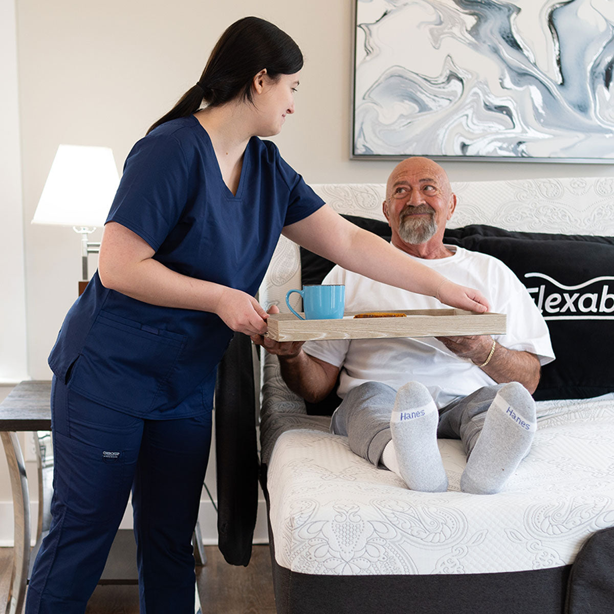 Flexabed 185 Hi-Low SL – Luxury Height Adjustable Hospital Bed