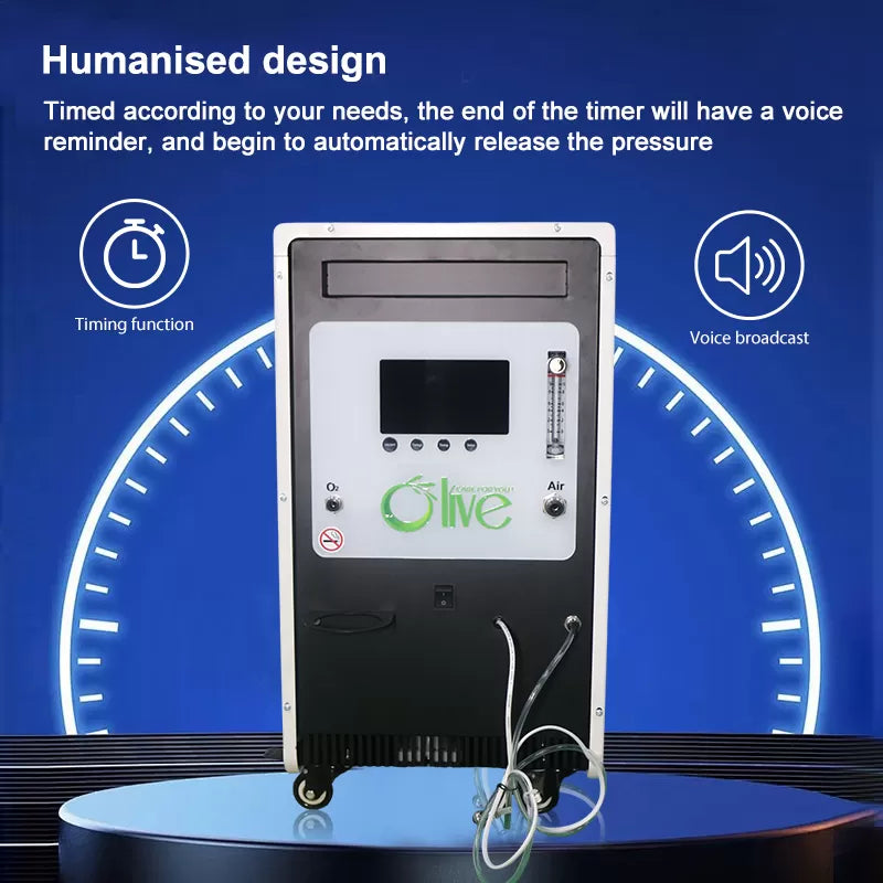 Oxy-Air 2.0 ATA Soft Lying Portable Hyperbaric Chamber