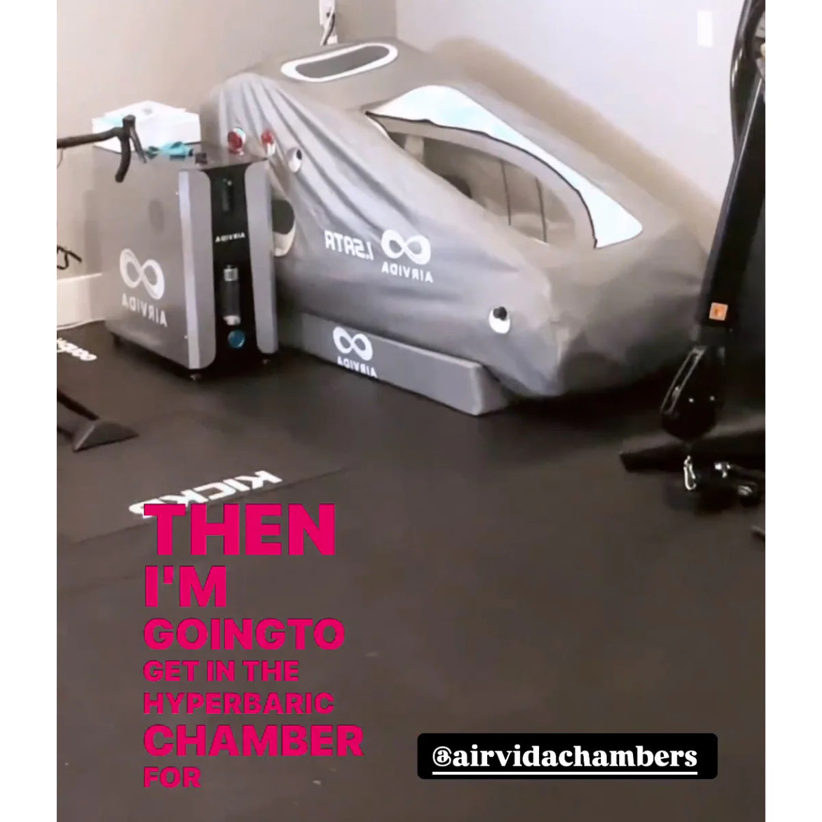 Airvida Pro90 Portable Sitting Hyperbaric Chamber 1.5 ATA