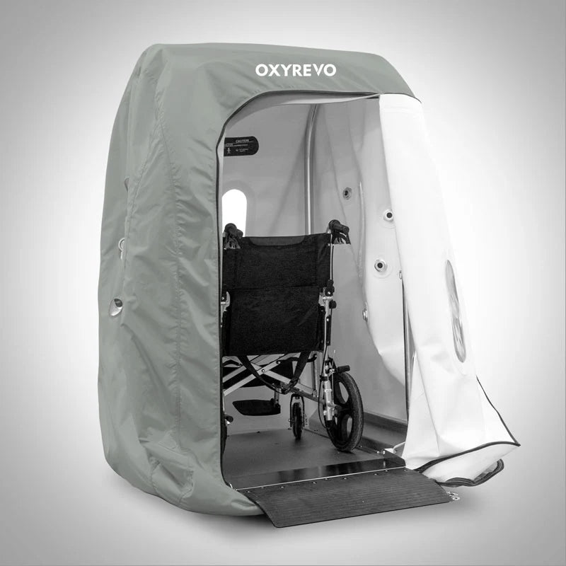 OxyRevo Wheelchair Heal 40 1.4ATA Portable Hyperbaric Chamber