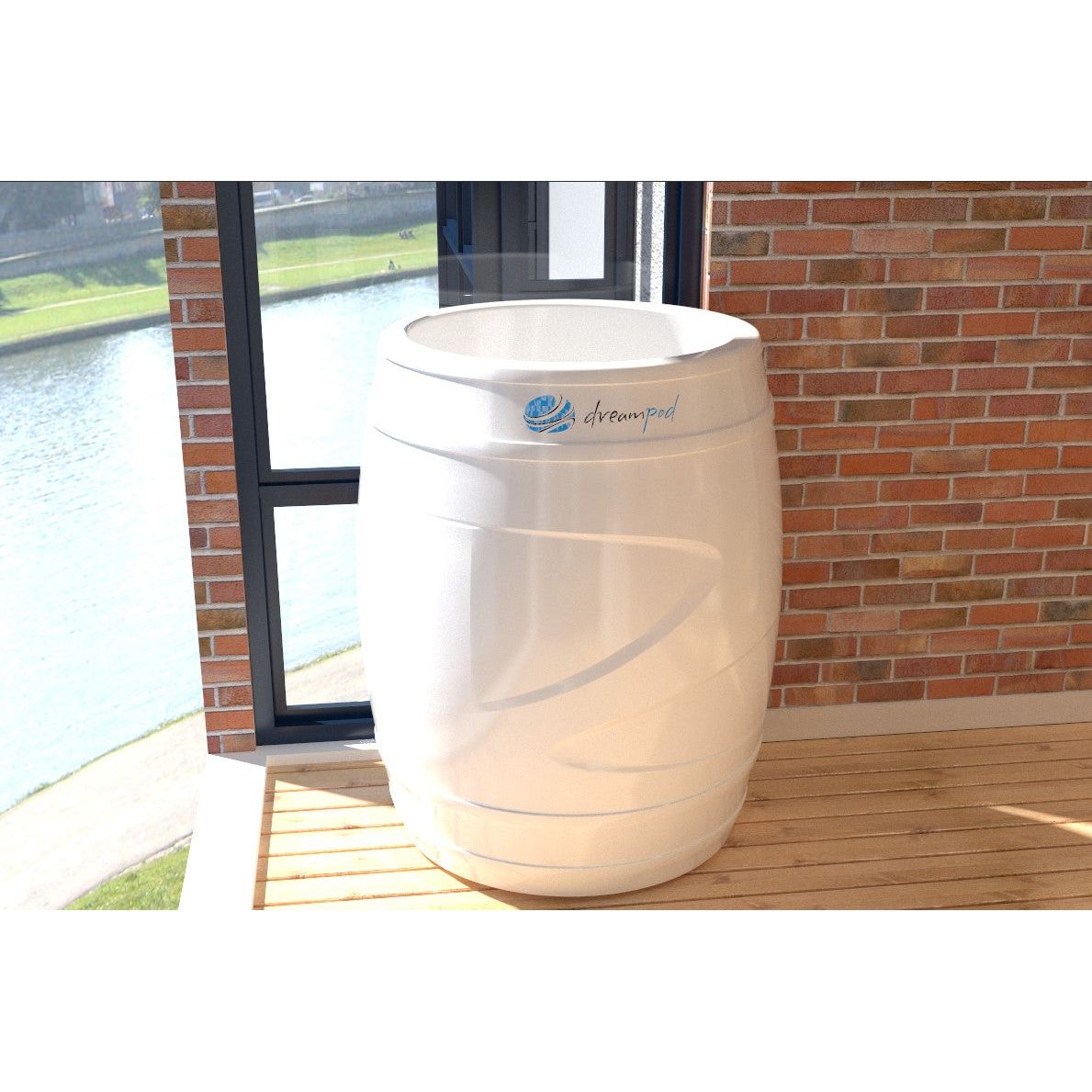 Dreampod Cold Plunge Barrel with Chiller