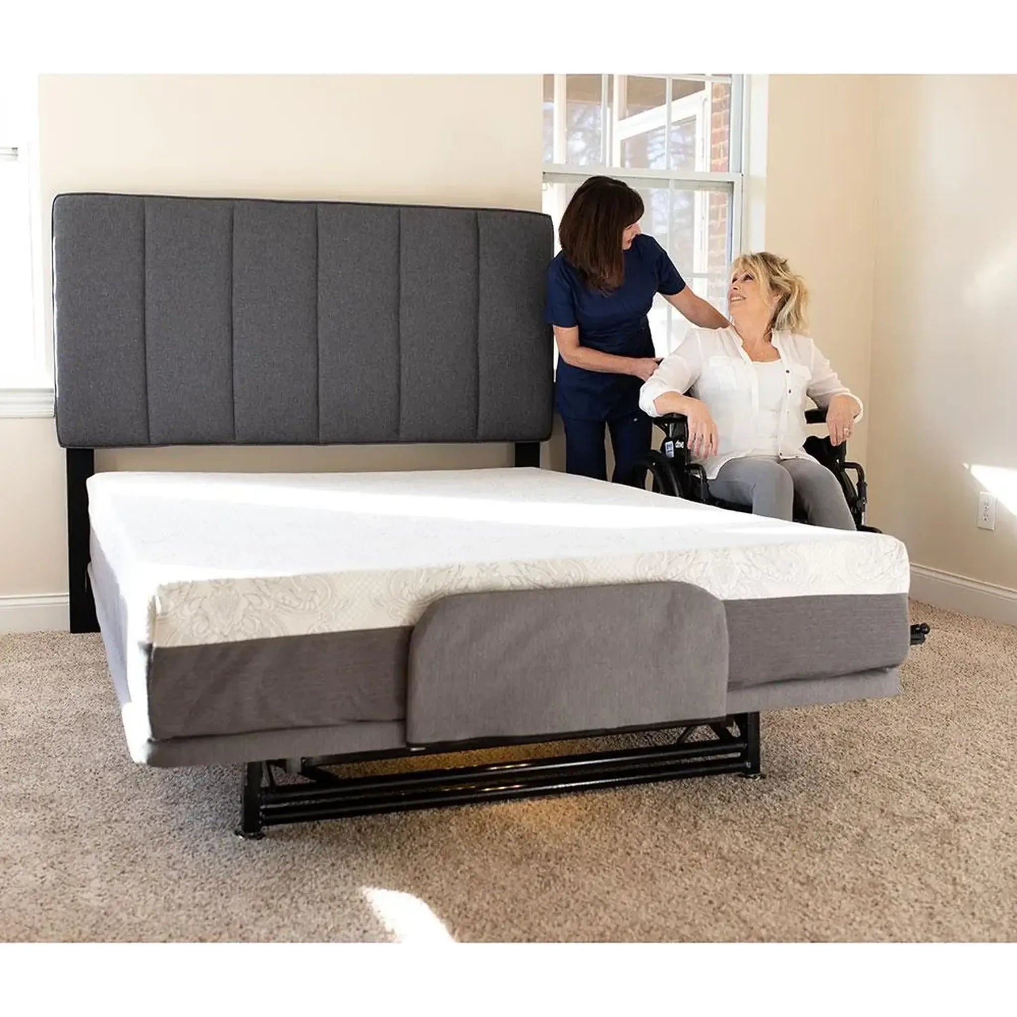 Flexabed 185 Hi-Low SL – Luxury Height Adjustable Hospital Bed