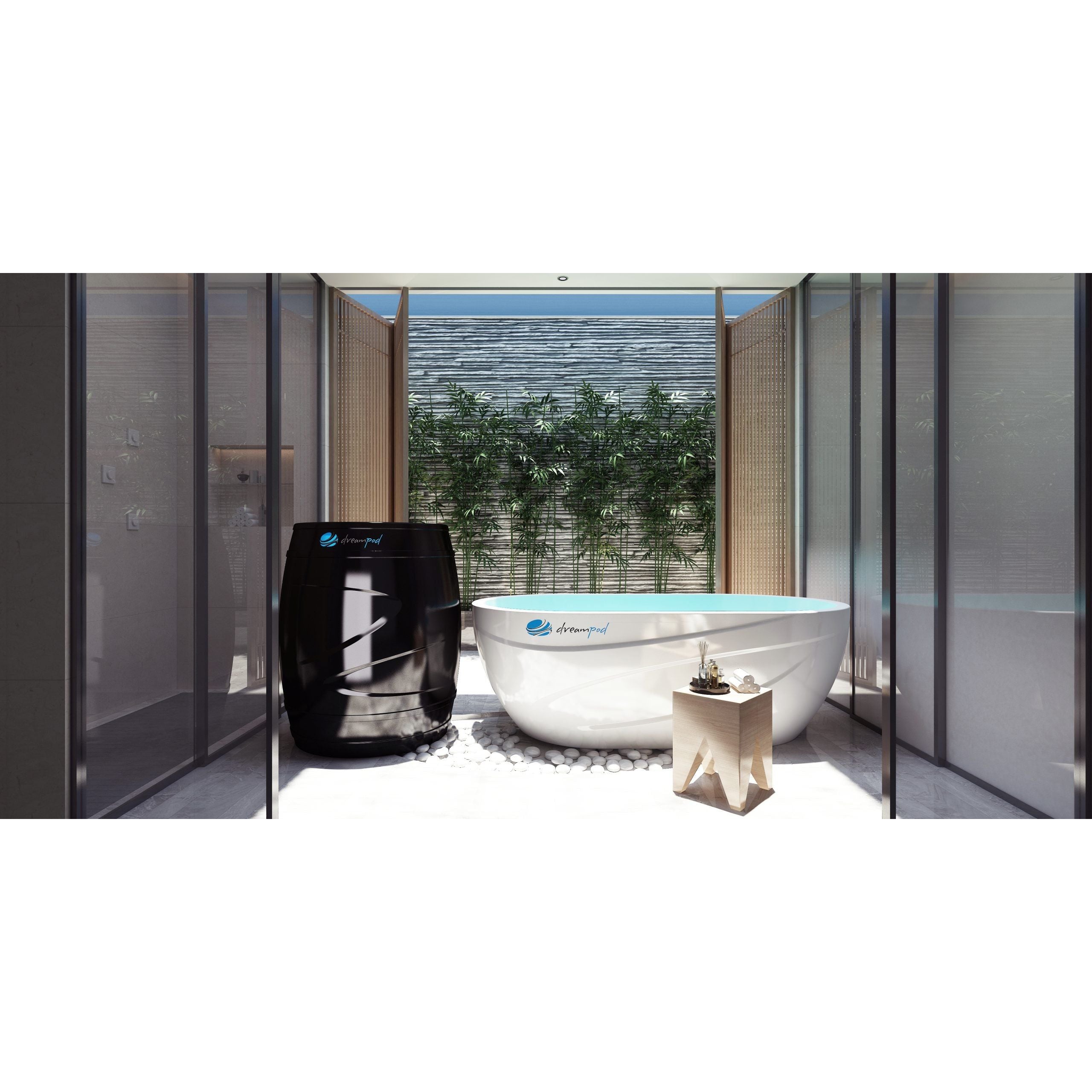 Dreampod Cold Plunge Barrel with Chiller