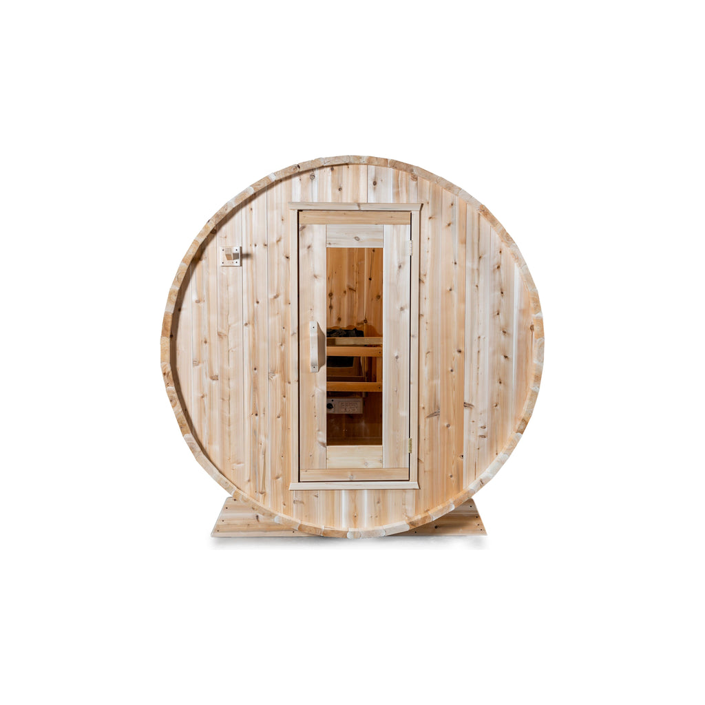 Leisurecraft Dundalk Ct Harmony 2-4 Person Barrel Sauna