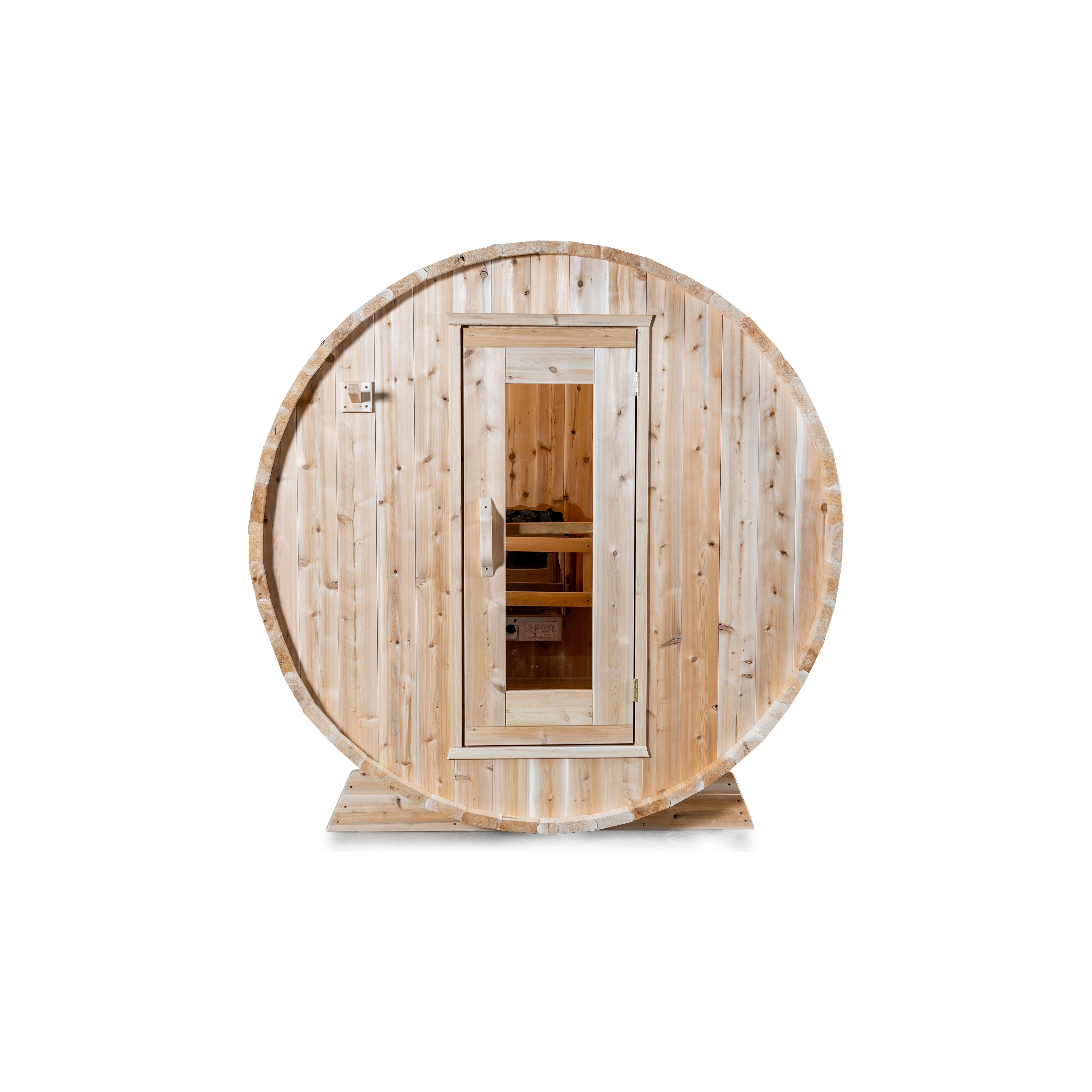 Leisurecraft Dundalk Ct Harmony 2-4 Person Barrel Sauna