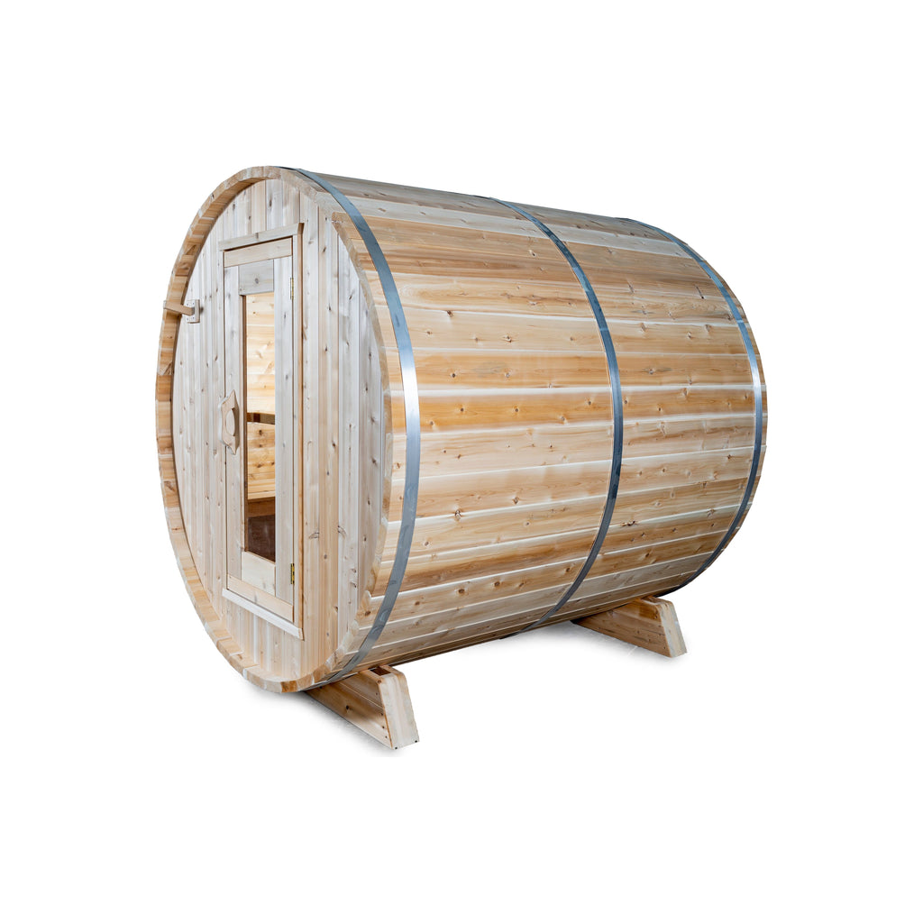 Leisurecraft Dundalk Ct Harmony 2-4 Person Barrel Sauna