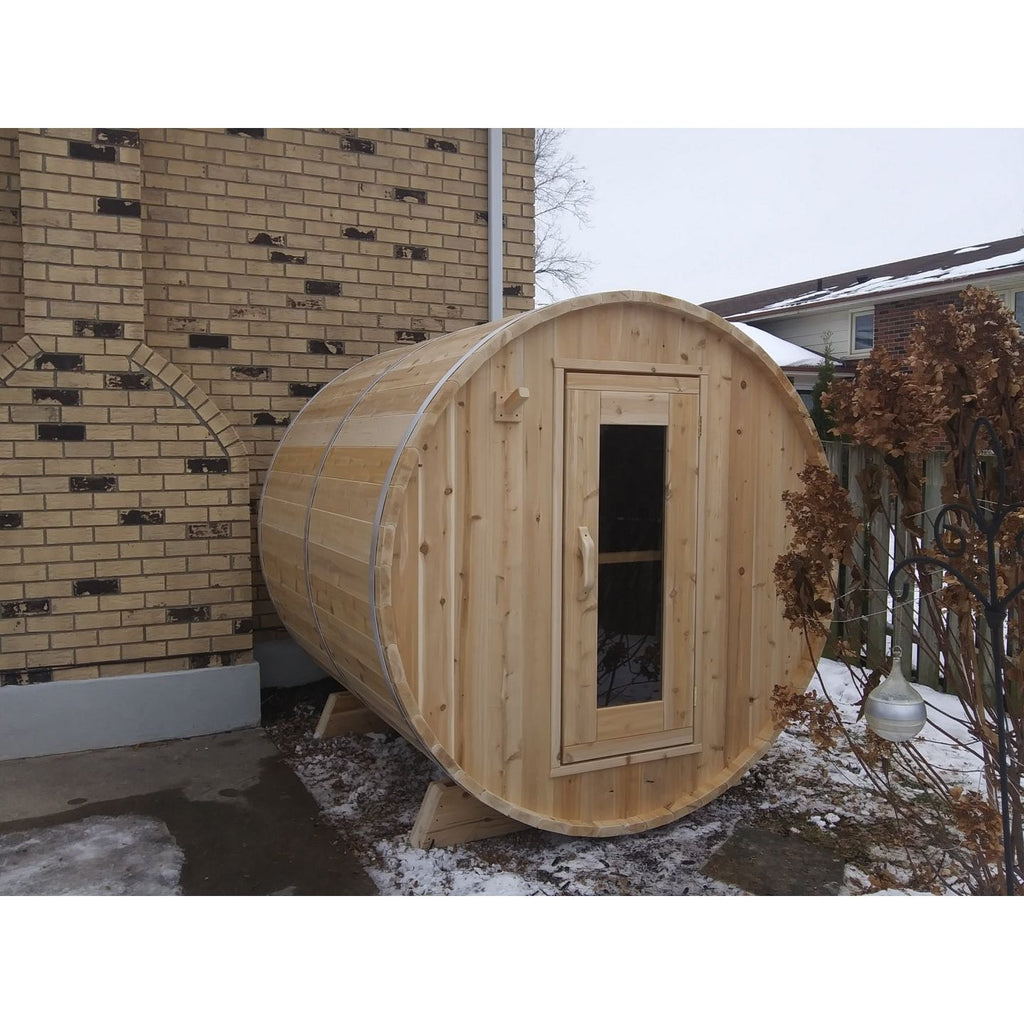 Leisurecraft Dundalk Ct Harmony 2-4 Person Barrel Sauna