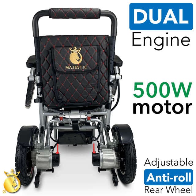 ComfyGo MAJESTIC IQ-7000 Electric Wheelchair With Optional Auto Fold