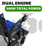 ComfyGO 6011 Electric Folding Electric Wheelchair