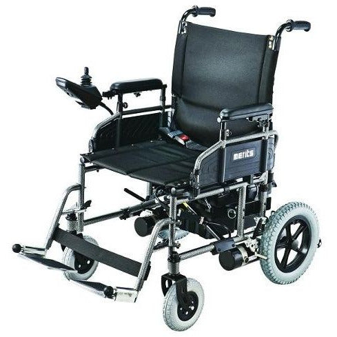 Merits Travel-Ease P101 Portable Folding Power Wheelchair