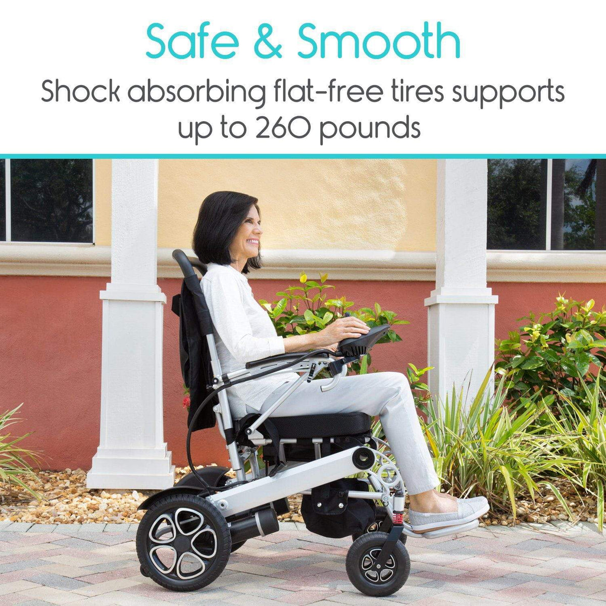 Vive Health MOB1029L Electric Power Wheelchair