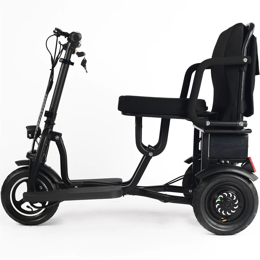 MotoTec Folding Mobility Electric Trike 48v 700w Dual Motor