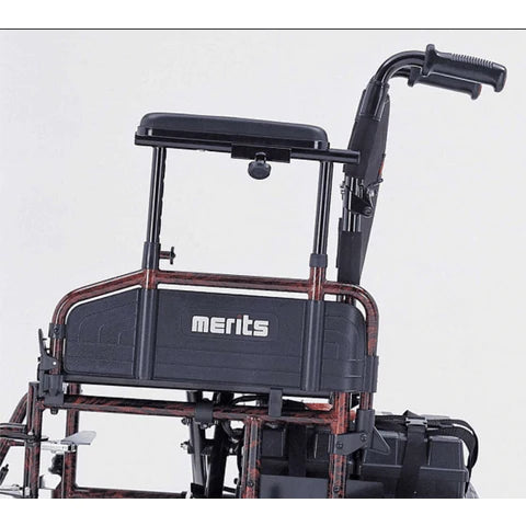 Merits P181 Travel-Ease Heavy Duty Folding Electric Wheelchair
