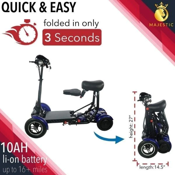 ComfyGo MS|3000 Foldable Mobility Scooter