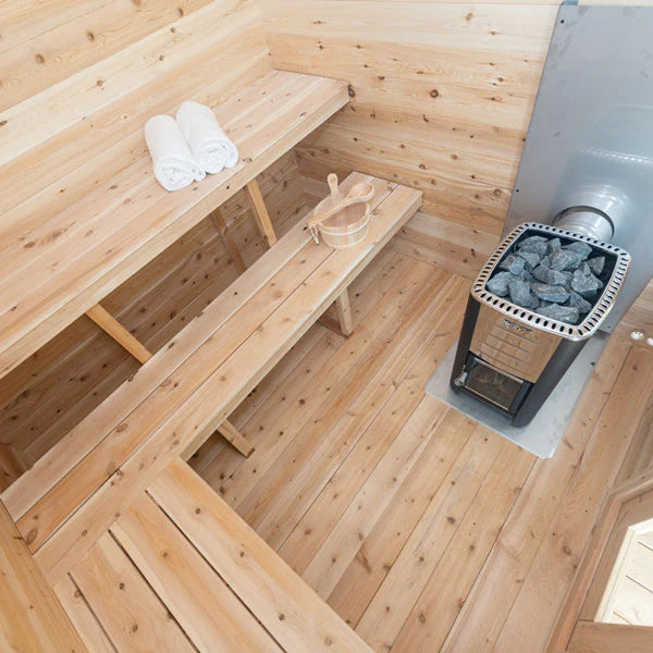 Dundalk Leisure Craft Canadian Georgian 2-6 Person Cabin Sauna CTC88W