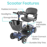 Vive Health 4 Wheel Mobility Scooter