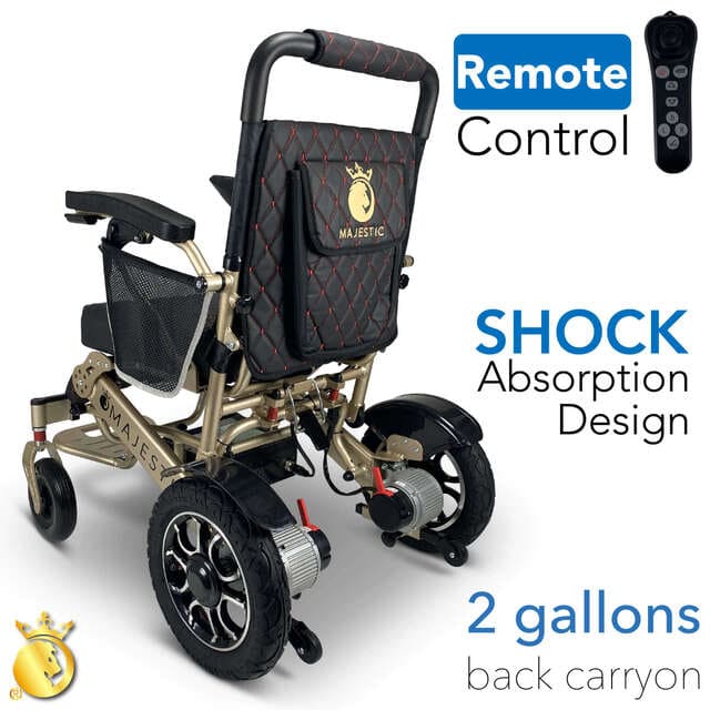 ComfyGo MAJESTIC IQ-7000 Electric Wheelchair (19-Inch Wide Seat)