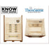 TheraSauna TS5753 2-3 Person Infrared Sauna