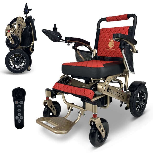 ComfyGo MAJESTIC IQ-7000 Electric Wheelchair (19-Inch Wide Seat)
