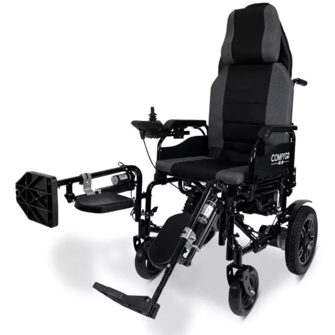 ComfyGo X-9 Remote Controlled Electric Wheelchair with Automatic Recline