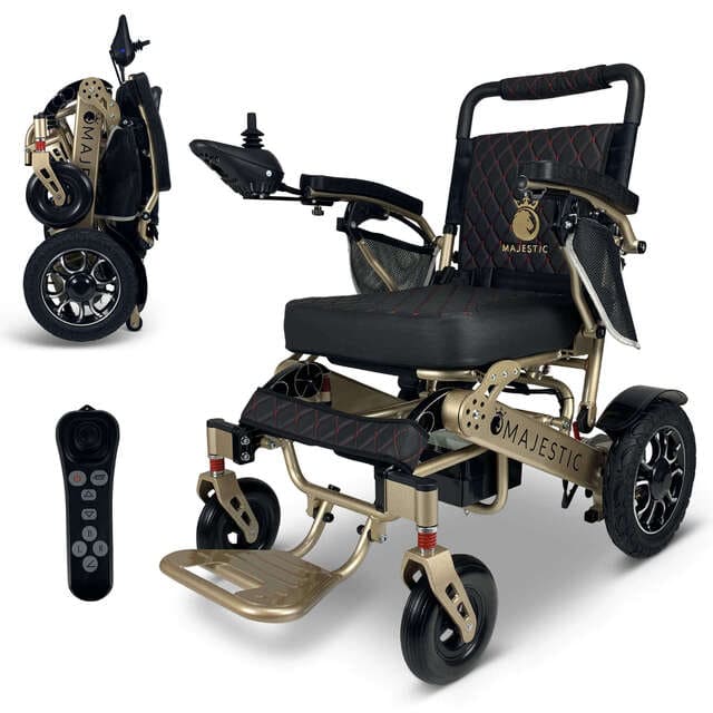 ComfyGo MAJESTIC IQ-7000 Electric Wheelchair (19-Inch Wide Seat)