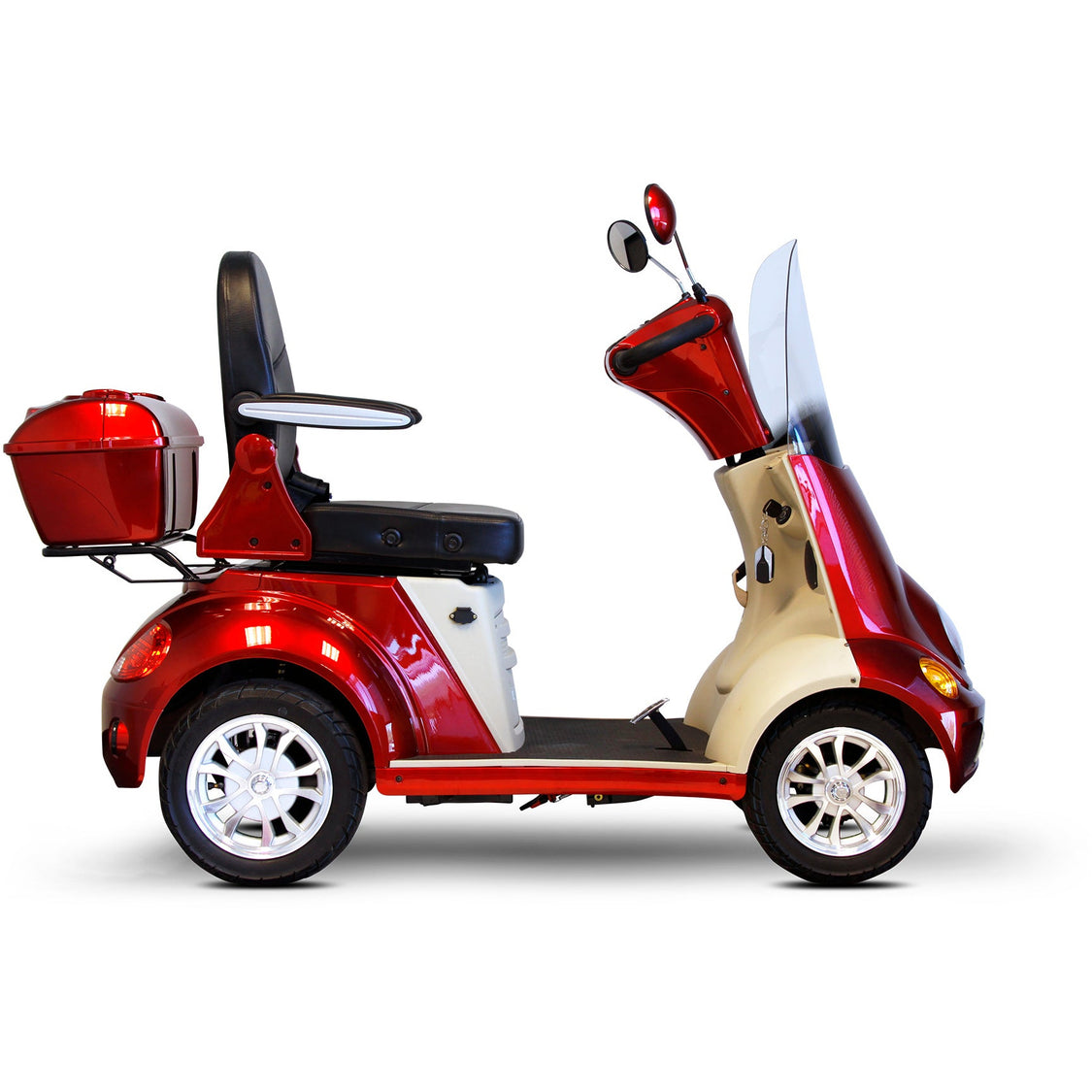 Full-size/heavy-duty mobility scooters